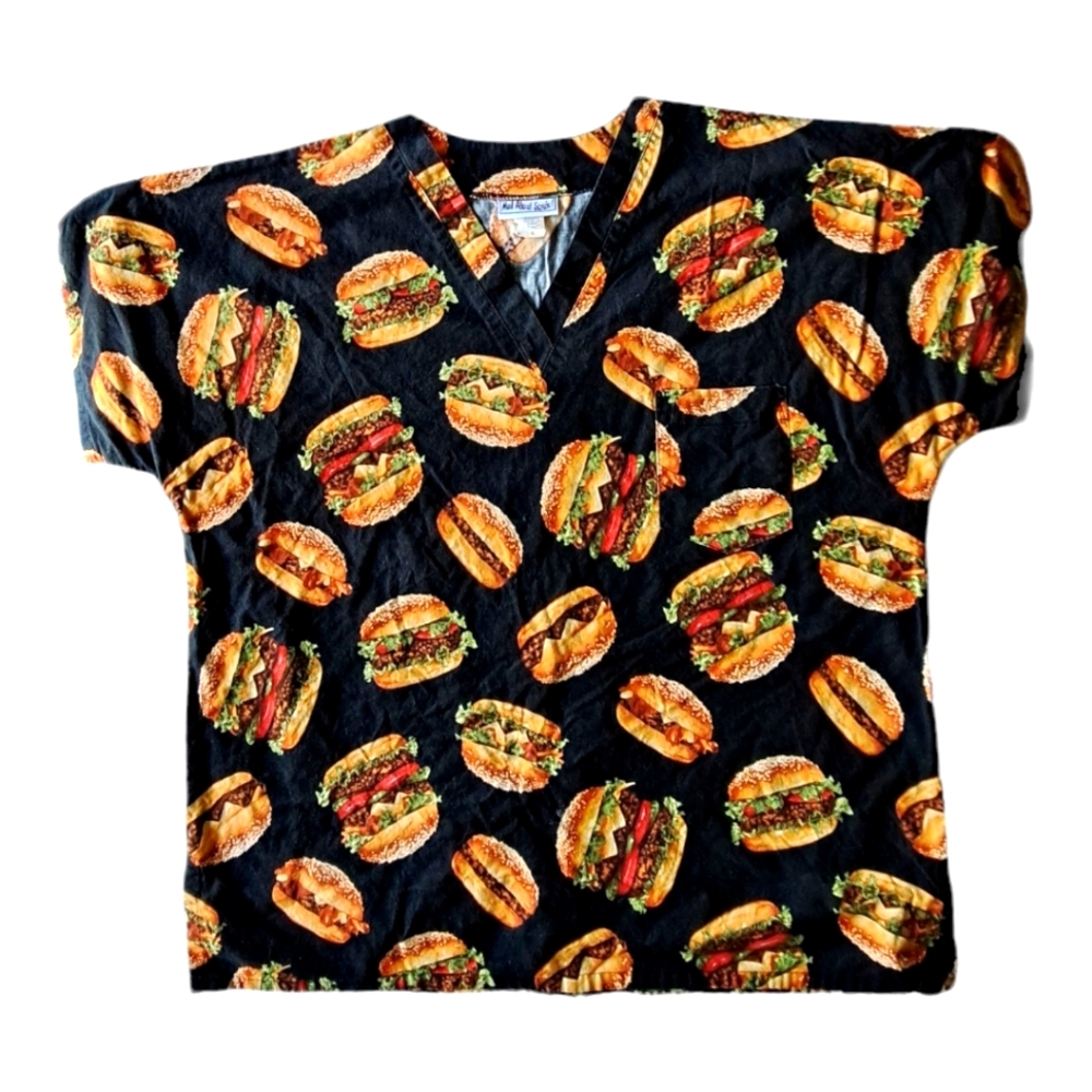 Mad About Scrubs Burger Top